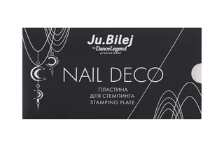 Пластина для стемпинга JU.Bilej by Dance Legend Nail Deko