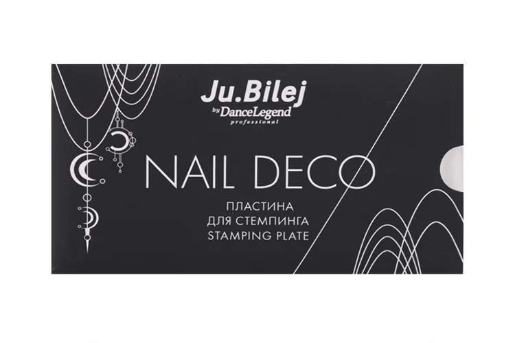 Пластина для стемпинга JU.Bilej by Dance Legend Nail Deko