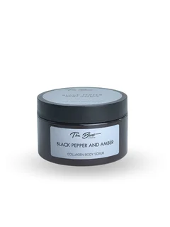 THE Bunt selective Black Pepper Коллагеновый скраб для тела, 250 мл