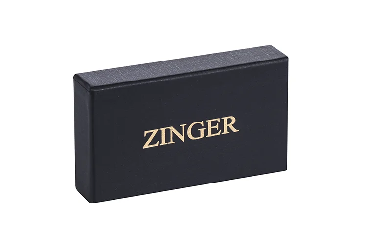 Набор маникюр Zinger дорож MS-Z-4-G ф-р на кнопке кожа 6 предметов (0900/72)