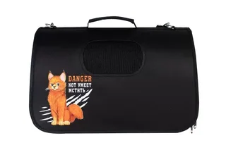 Сумка-переноска раскладная Danger 43×20×27 см