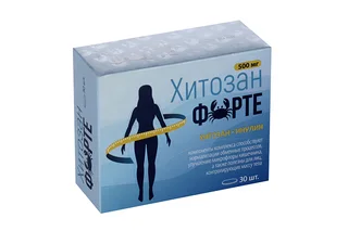Хитозан Форте 30 шт таблетки покрытые пленочной оболочкой