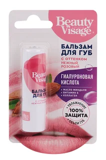 Бальзам для губ Fitoкосметик Beauty Visage оттенок нежный розовый 3,6 гр