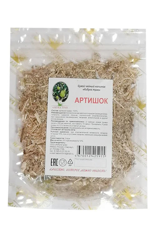 Напиток чайный Азбука трав Артишок, 25 г
