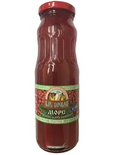 Морс Красносмородиновый "Царь Берендей" с фруктозой 0,25 литра