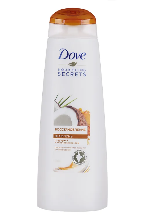 Шампунь Dove восстановление с куркумой и кокосовым маслом 250 мл
