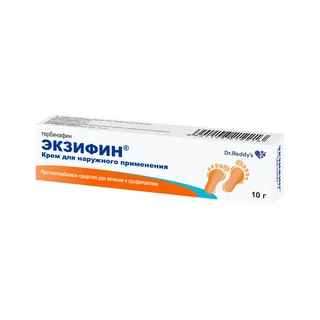 Экзифин Крем для наружного применения 1% Туба 10 гр