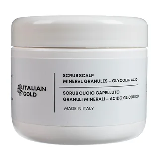 Скраб для кожи головы с гиалуроновой кислотой Italian Gold 250 мл