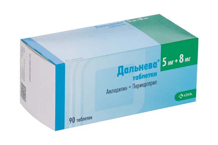 Дальнева таблетки 5+8 мг 90 шт