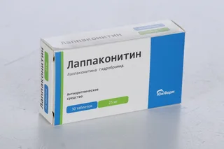 Лаппаконитин 25 мг 30 шт таблетки