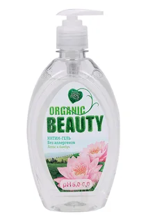 Интим-гель Organic beauty Лотос и Бамбук для интимной гигиены 500 мл