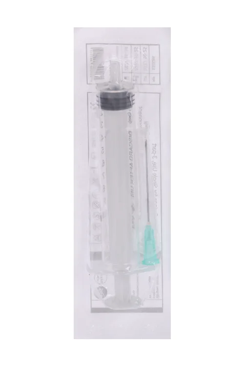 Шприц Vogt Medical 3-х комп с прилож иглой 21G 11/2"(0,8×40 мм) Луер слип, 10 мл