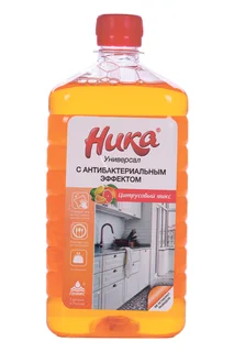 Средство жидкое для мытья поверхностей "Ника-Универсал",с антибактер эффектом ПЭТ 1 кг