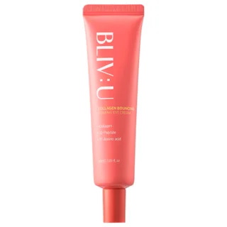 Коллагеновый лифтинг-крем для век против морщин Collagen Bouncing Firming Eye Cream 30 мл Bliv:U