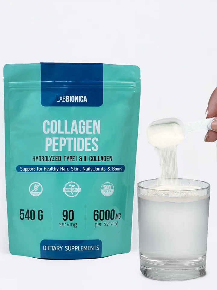 Комплексная пищевая добавка Labbionica Коллаген говяжий в порошке Collagen Peptide 6000 mg