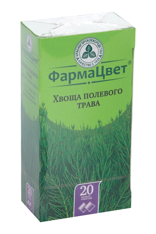 Хвоща полевого трава сырье 1.5 г 20 шт
