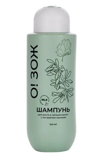 Шампунь Aspera О!ЗОЖ для роста и питания волос с экстрактом маклейи, 350 мл