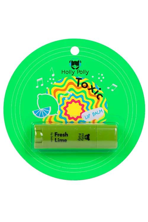 Бальзам для губ Holly Polly Toxic свежий лайм 4,8 гр