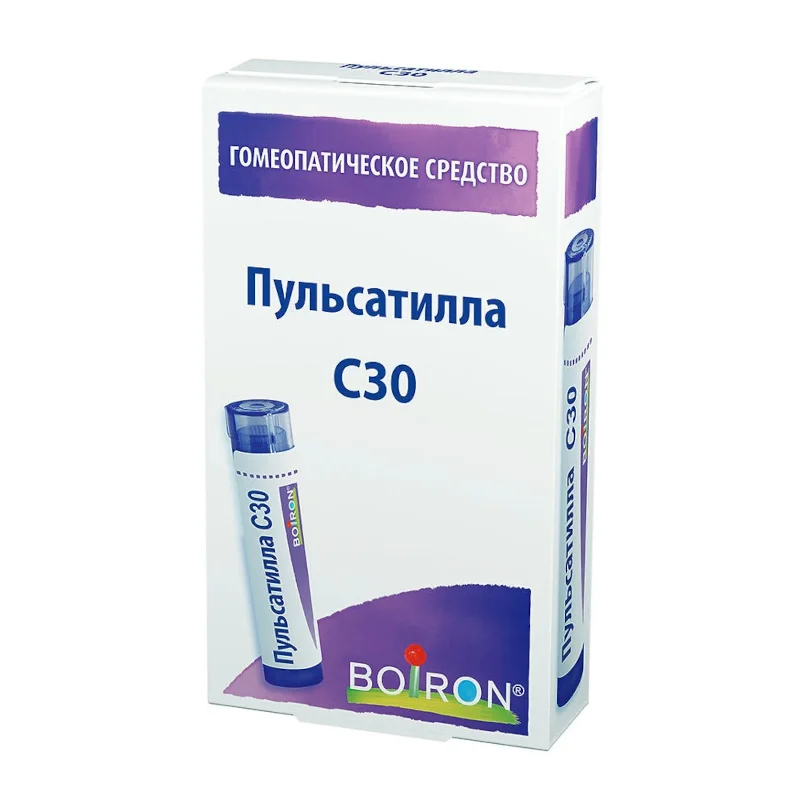Пульсатилла С30 гранулы гомеопатические 4 гр