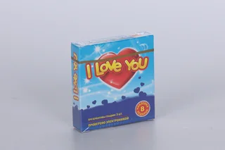 Презервативы I Love You Без запаха 3 шт