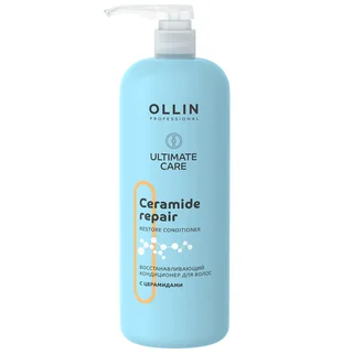 Ultimate Care Восстанавливающий кондиционер для волос с церамидами 1000 мл Ollin