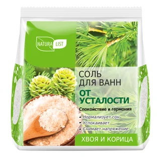 Соль для ванн Naturalist от усталости, 500 г