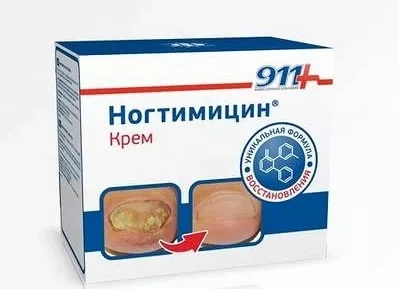911 Ногтимицин Крем 30 мл