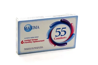 Линзы Максима 55 Комфорт плюс (диоптрия -2,00) 6 шт