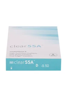 Линзы Clearlab Clear55 А контактные R 8,7 (диоптрия -9,5) 6 шт