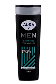 Шампунь Aura Men освежающий против перхоти 380 мл