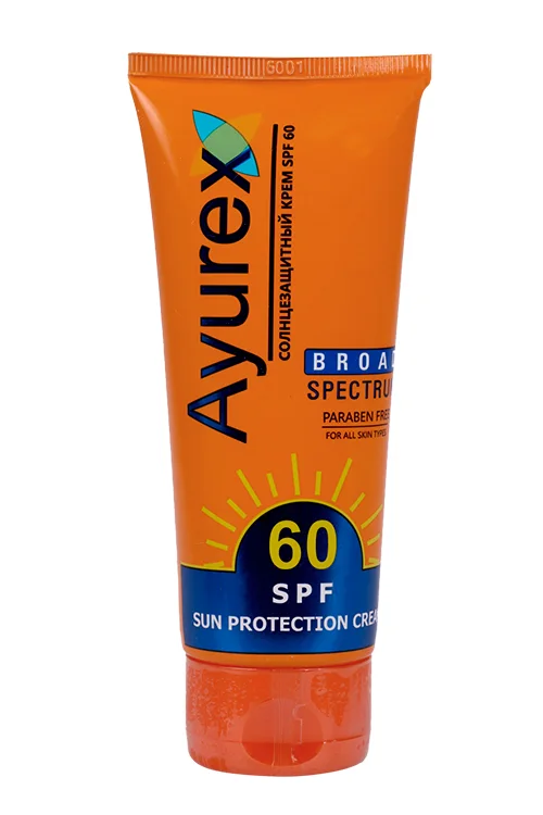 Крем Ayurex солнцезащитный SPF 60 100 гр