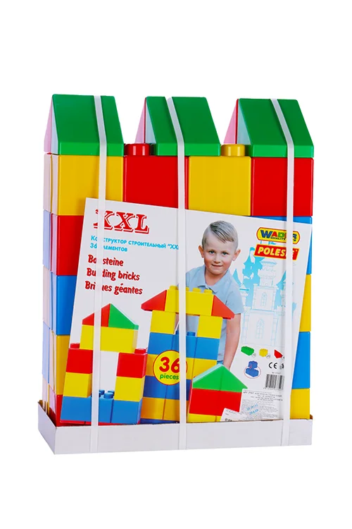 Конструктор строительный XXL 36 деталей