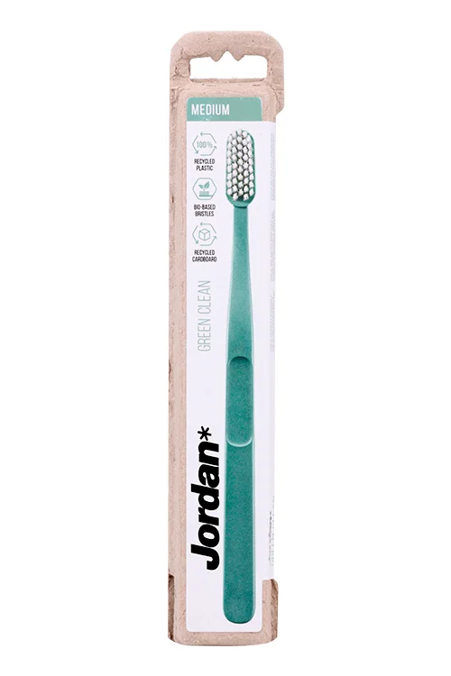 Зубная щетка Jordan Green Clean Medium средняя жесткость