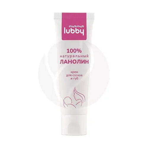 Крем Lubby Mama ланолиновый для сухой кожи губ и сосков 10 мл
