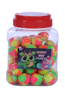 Мяч Funny toys Захвачу вашу планету 3 см 50 шт
