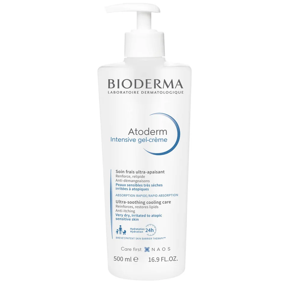 Atoderm Интенсив Гель-крем Освежающий при атопии и экземе для всей семьи 500 мл Bioderma
