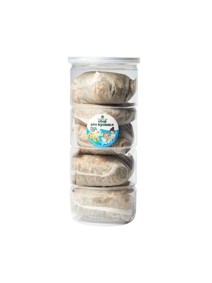 Сбор для купания детей (ромашка череда календула) (5 шт*20 гр ) 100 гр Правильные травы.