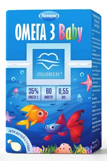 Омега-3 Baby Полиен 60 шт