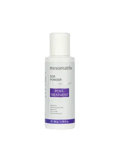 SOS-пудра Mesomatrix/Мезоматрикс успокаивающая с тальком и цинком Post-Treatment SOS Powder 50 гр