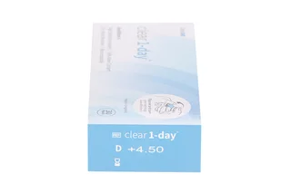 Линзы Clearlab Clear 1-day контактные R 8,8 (диоптрия +4,50) 30 шт