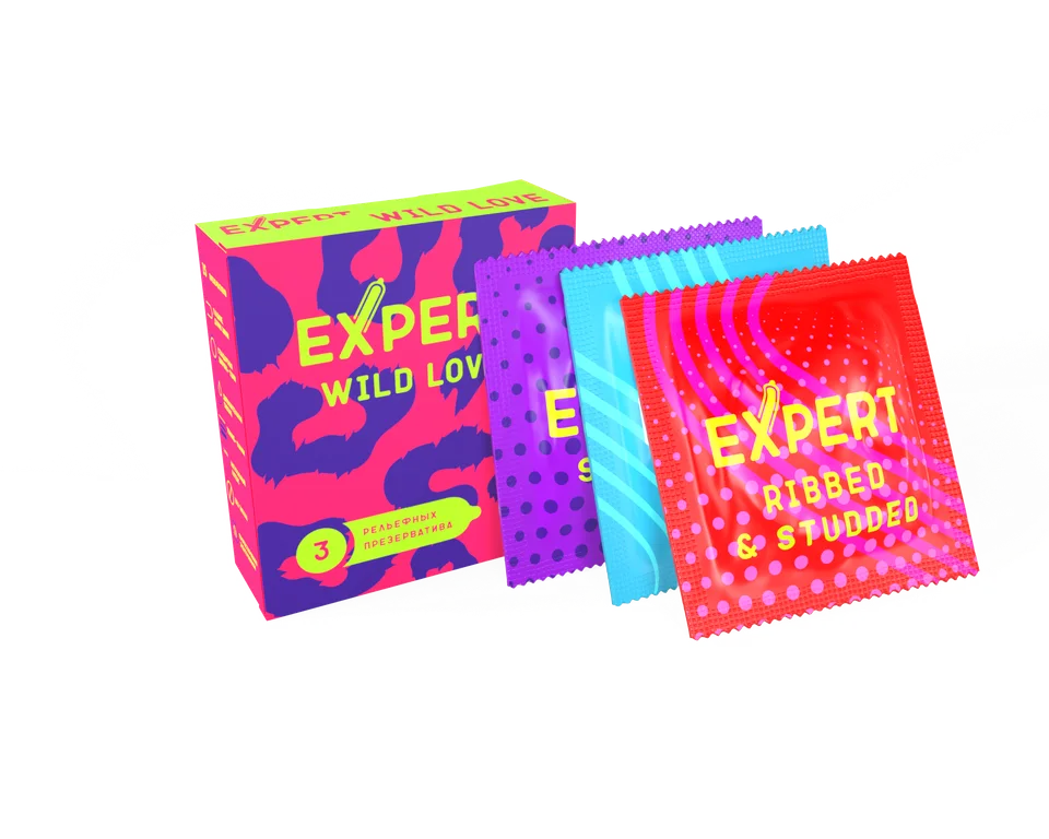 Презервативы Expert Ассорти текстур 3 шт.
