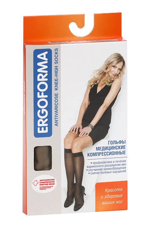 Гольфы Ergoforma жен. 2 компр. арт 321 р.3 телесн пара