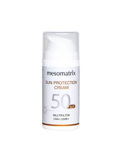 Солнцезащитный крем SUN Protection SPF 50, антиоксидантный, увлажняющий, Mesomatrix / Мезоматрикс, 100 мл