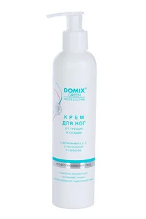 Крем Domix Green Professional для ног от трещин / ссадин с D-пантенол / вит A/F/E 250 мл