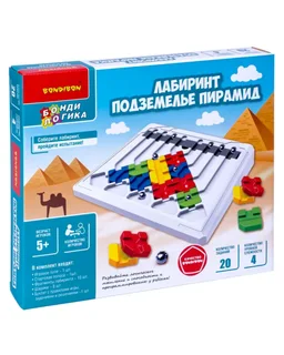 Игра Bondibon настольная Лабиринт подземелье пирамид