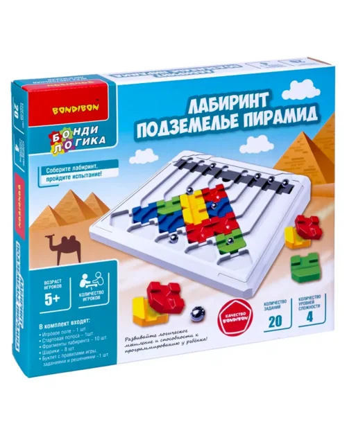 Игра Bondibon настольная Лабиринт подземелье пирамид