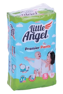 Подгузники-трусики Little Angel Premier S (4-8 кг) 36 шт