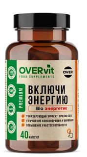 Включи энергию Оveron OVERvit 40 шт капсулы