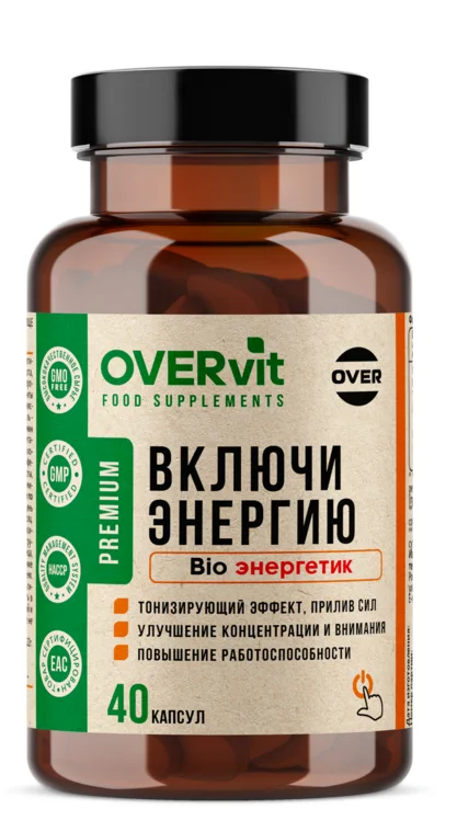 Включи энергию Оveron OVERvit 40 шт капсулы