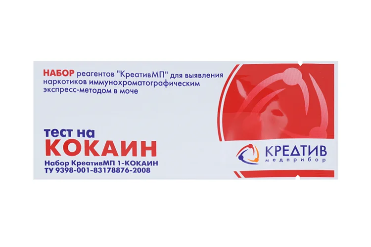 Тест-системы наркотиков Креатив МП-кокаин
